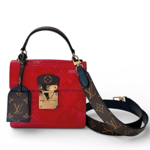 Louis Vuitton Handbags - Louis Vuitton LV Monogram Spring Street patent leather 2 way bag RETAIL 3,000
